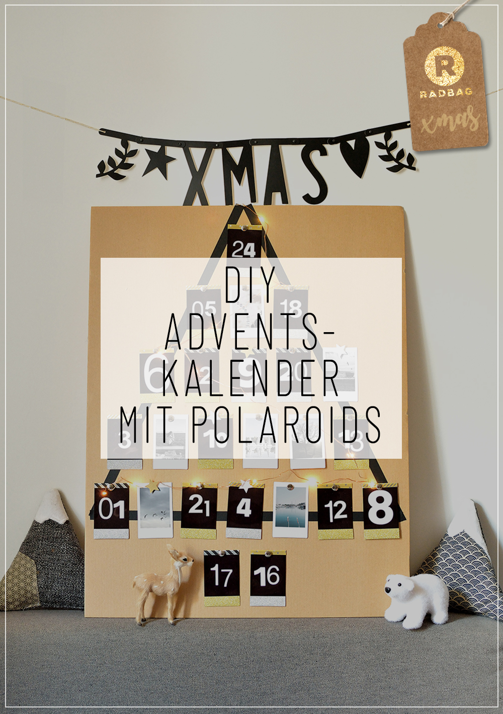 Dein schöner Polaroid Adventskalender selber basteln