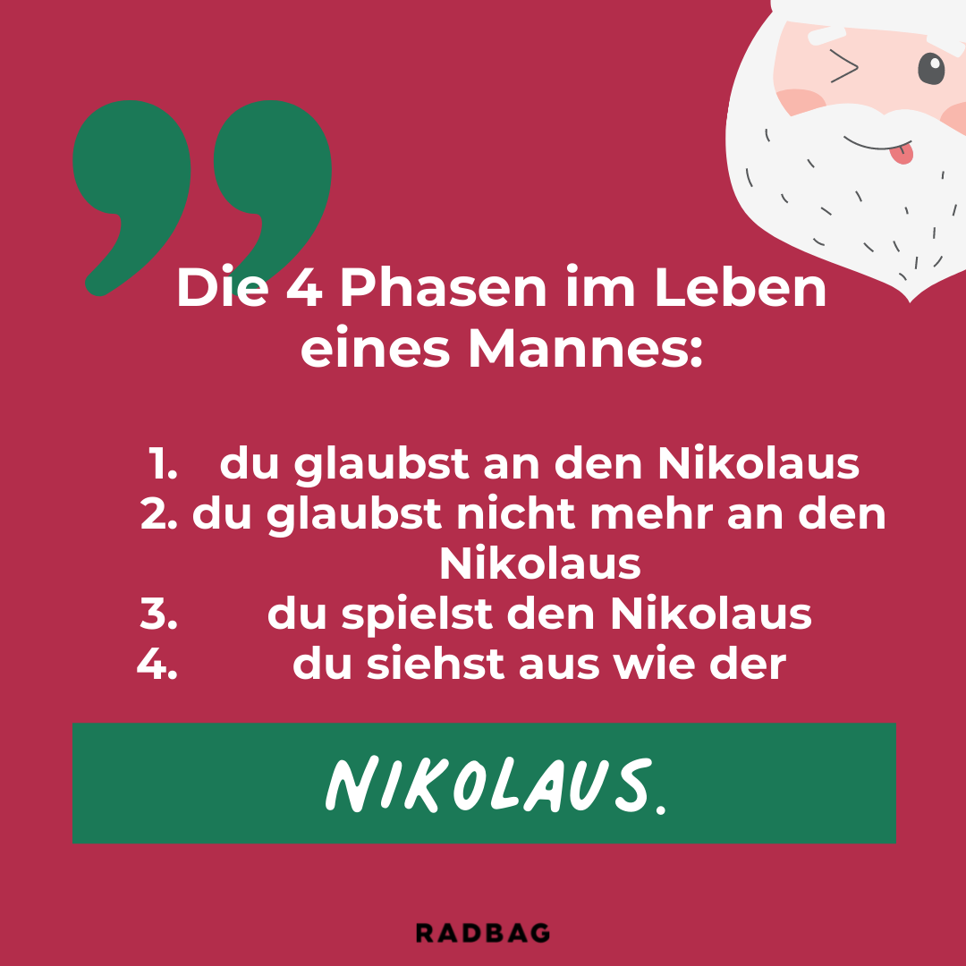 7 Nikolaus Sprüche, die du unbedingt kennen musst