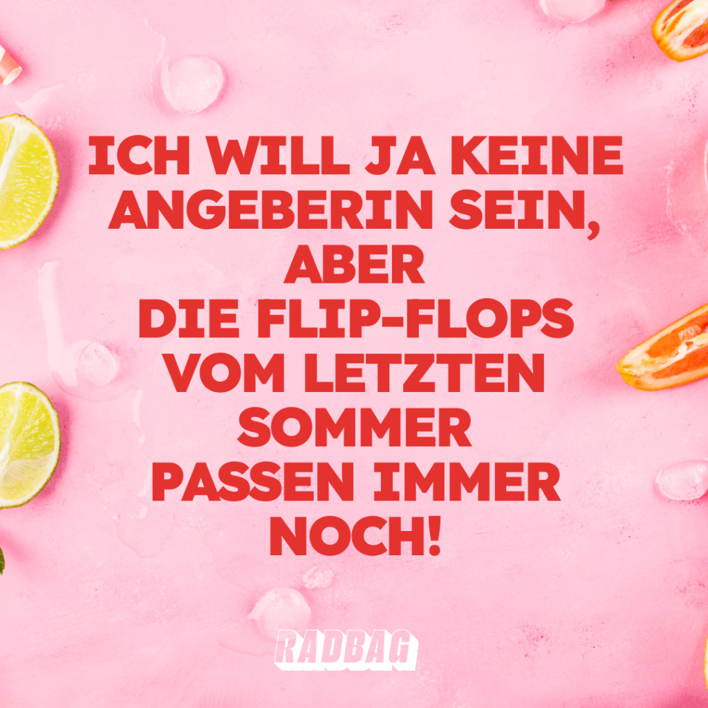 lustige sommer sprüche kurz