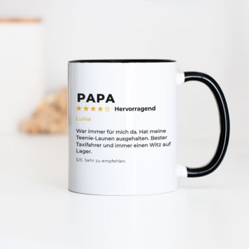 Die Tasse mit deiner Bewertung